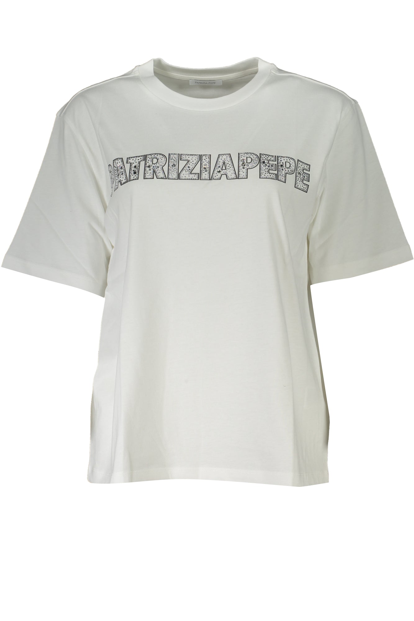 T-SHIRT FEMME MANCHES COURTES PATRIZIA PEPE BLANC