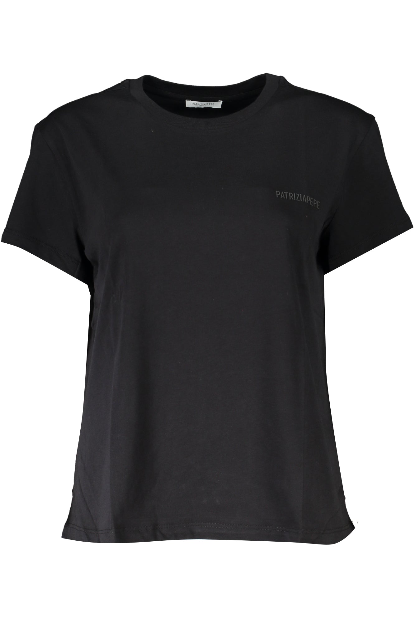 T-SHIRT FEMME PATRIZIA PEPE MANCHES COURTES NOIR