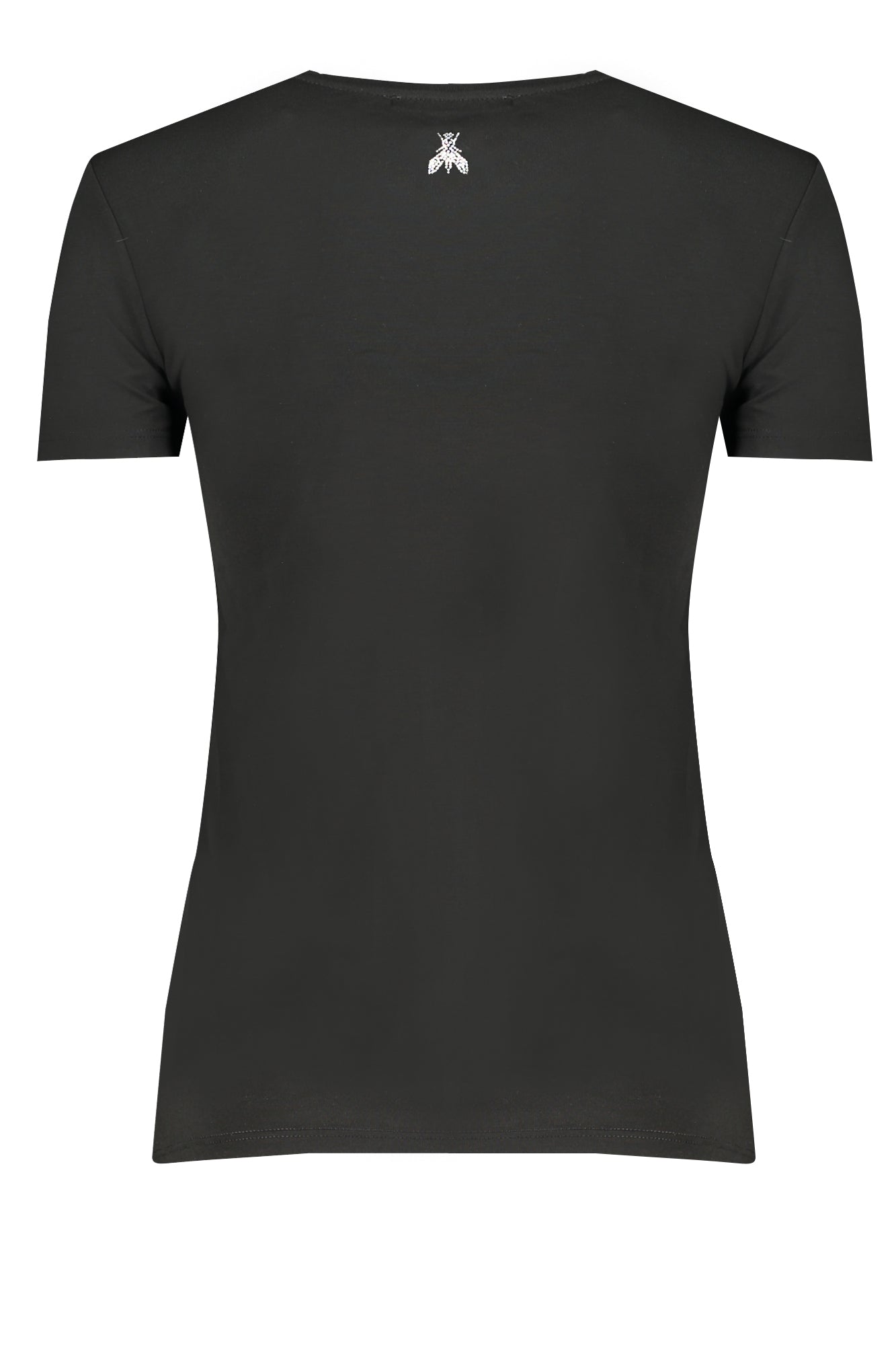 T-SHIRT FEMME PATRIZIA PEPE MANCHES COURTES NOIR