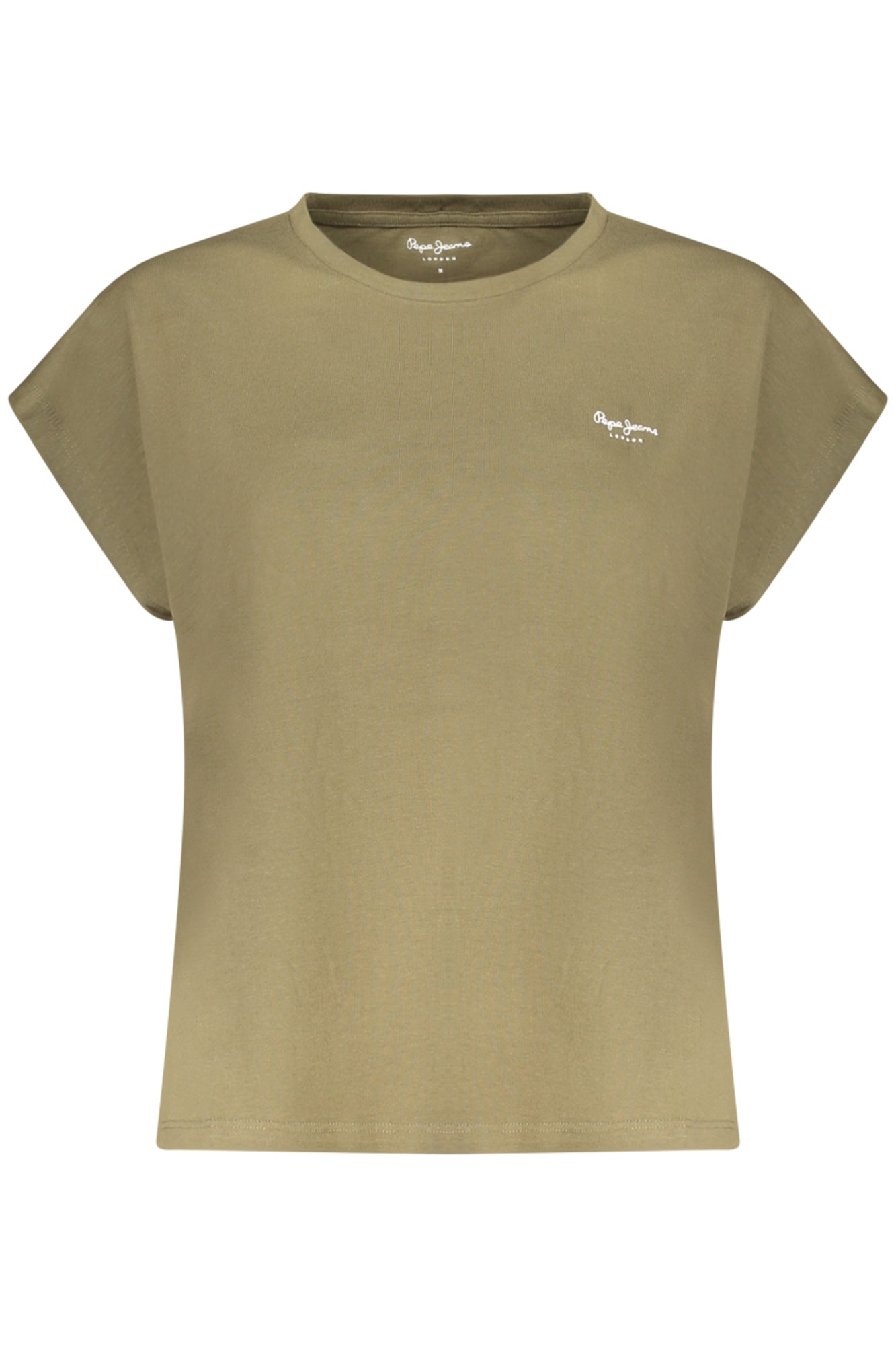 PEPE JEANS T-SHIRT FEMME MANCHES COURTES, VERT