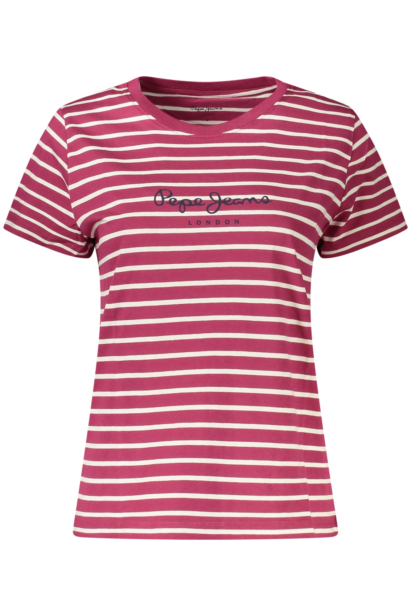 TEE-SHIRT FEMME MANCHES COURTES VIOLET PEPE JEANS