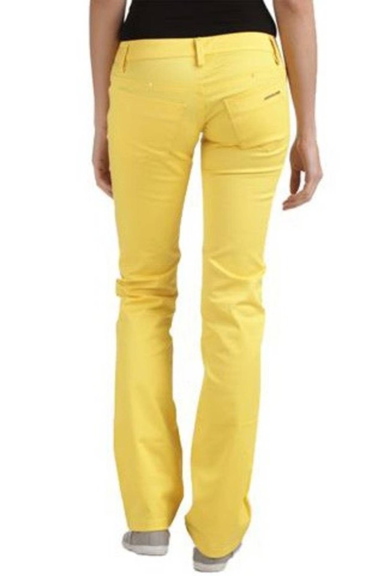 PANTALON JAUNE FEMME PHARD