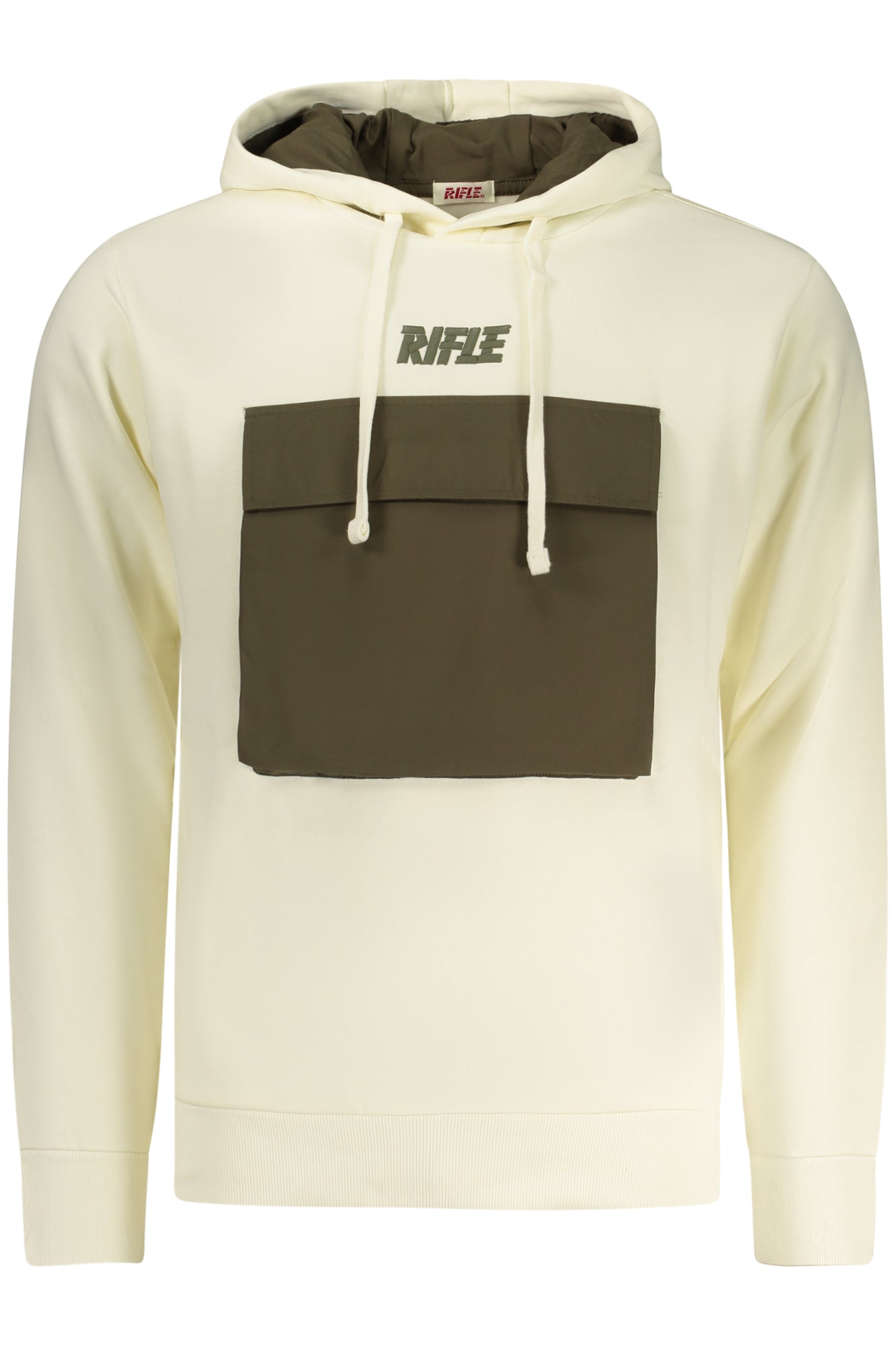 RIFLE SWEATSHIRT ZIPPÉ HOMME BLANC