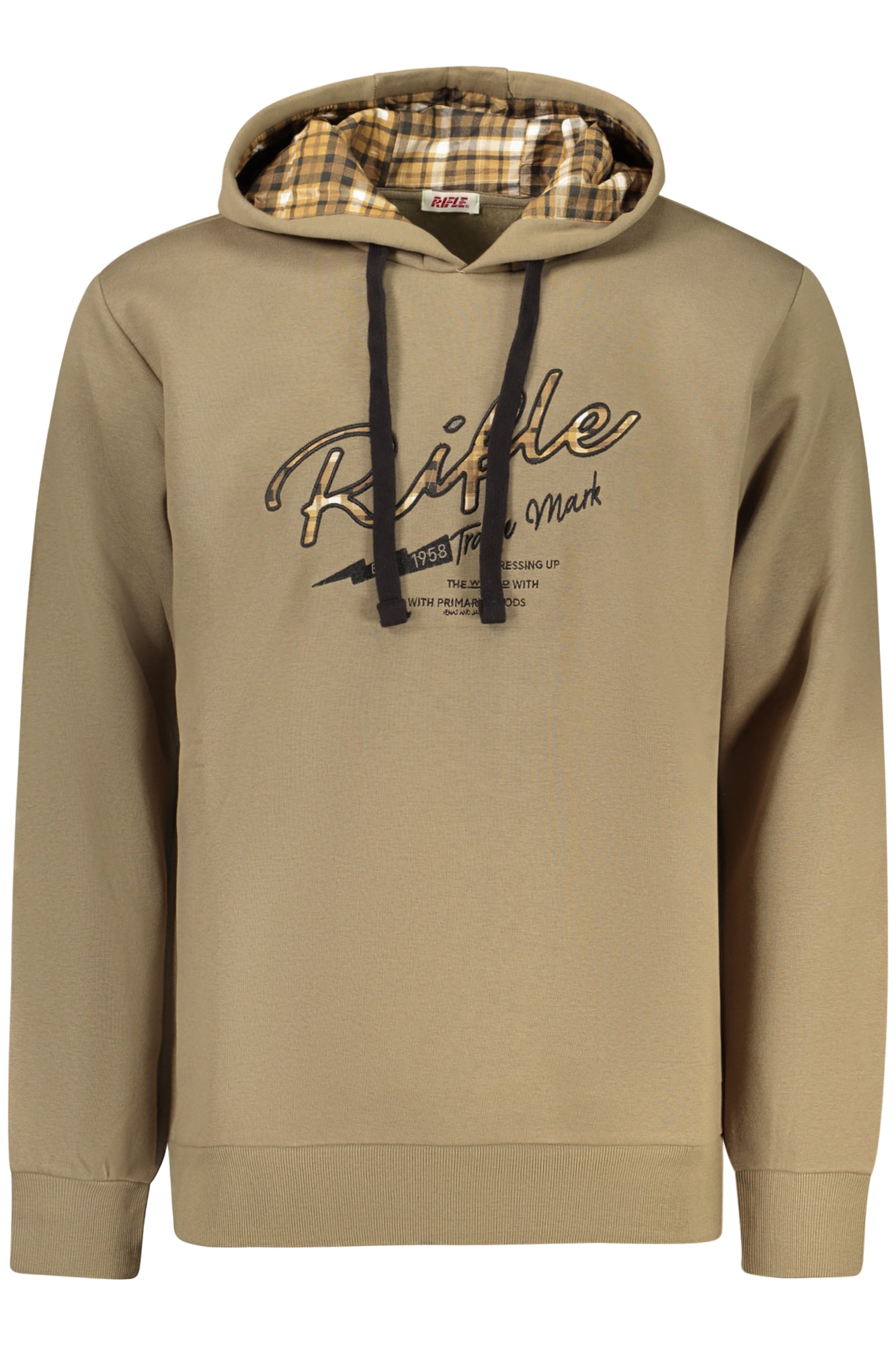 SWEAT ZIPPÉ HOMME RIFLE MARRON