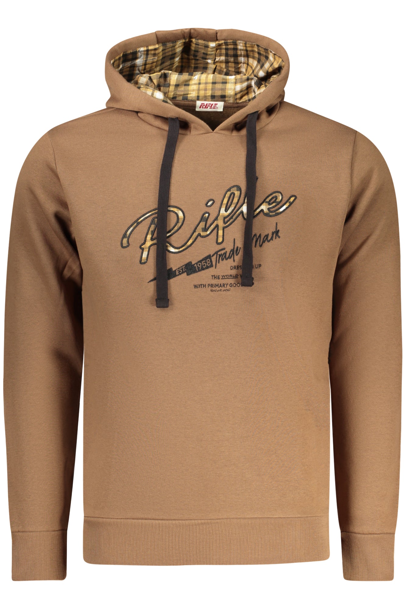 SWEAT ZIPPÉ HOMME RIFLE MARRON