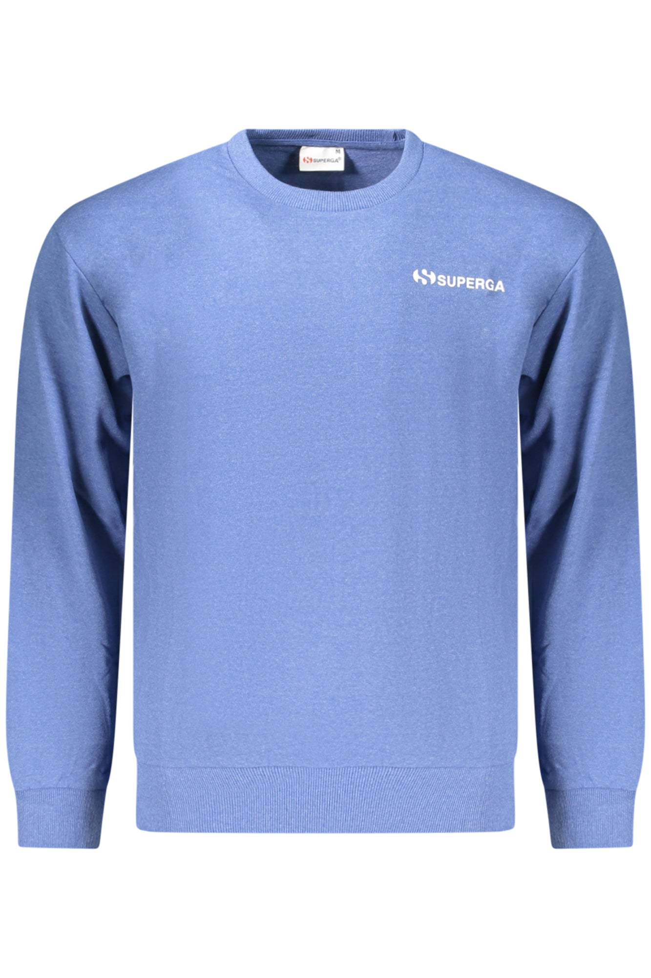 SWEATSHIRT ZIPPÉ HOMME SUPERGA, BLEU