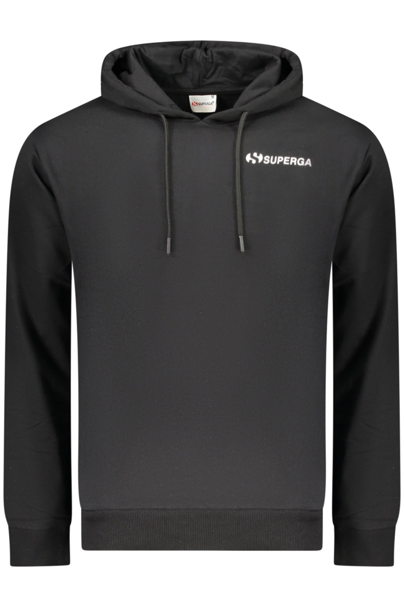 SWEAT-SHIRT ZIPPÉ NOIR SUPERGA HOMME