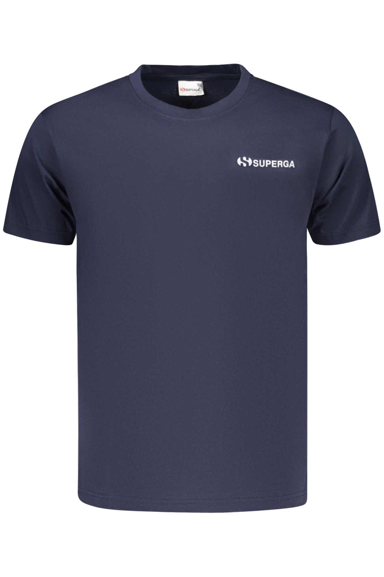 SUPERGA T-SHIRT HOMME MANCHES COURTES BLEU