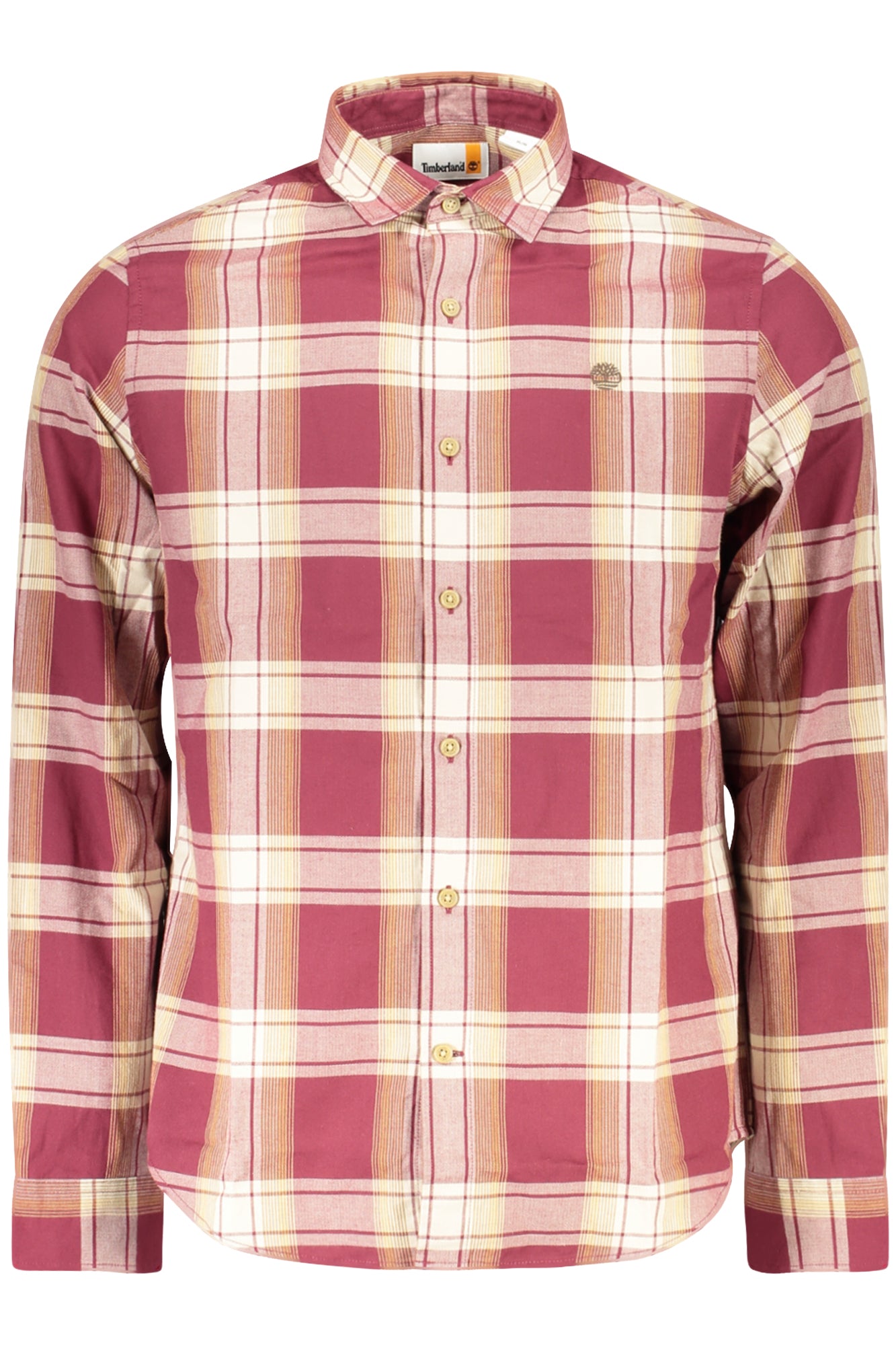 CHEMISE TIMBERLAND POUR HOMME, MANCHES LONGUES, ROUGE