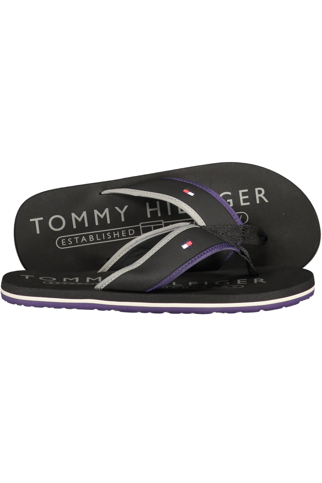 CHAUSSONS TOMMY HILFIGER NOIRS POUR HOMME