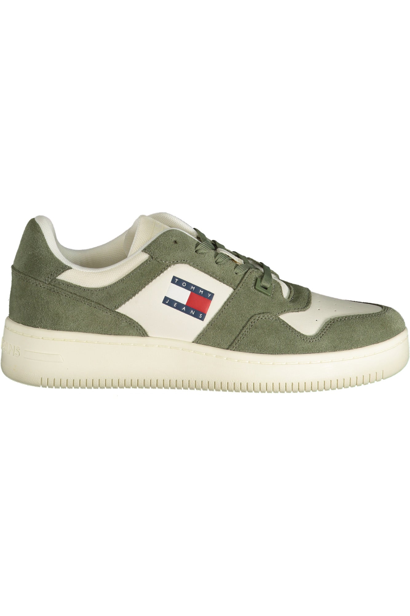 CHAUSSURES DE SPORT VERTES TOMMY HILFIGER POUR HOMME