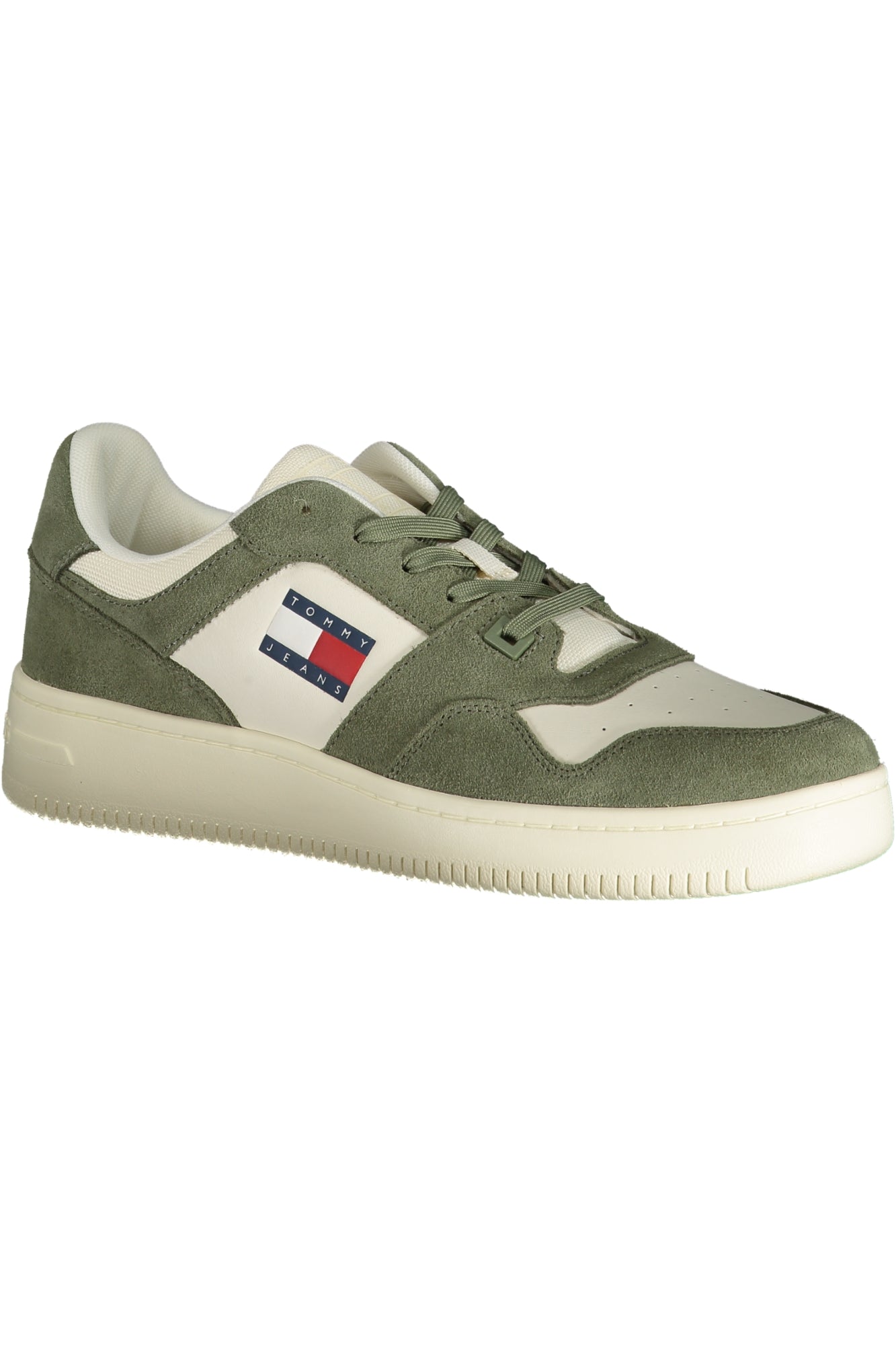 CHAUSSURES DE SPORT VERTES TOMMY HILFIGER POUR HOMME