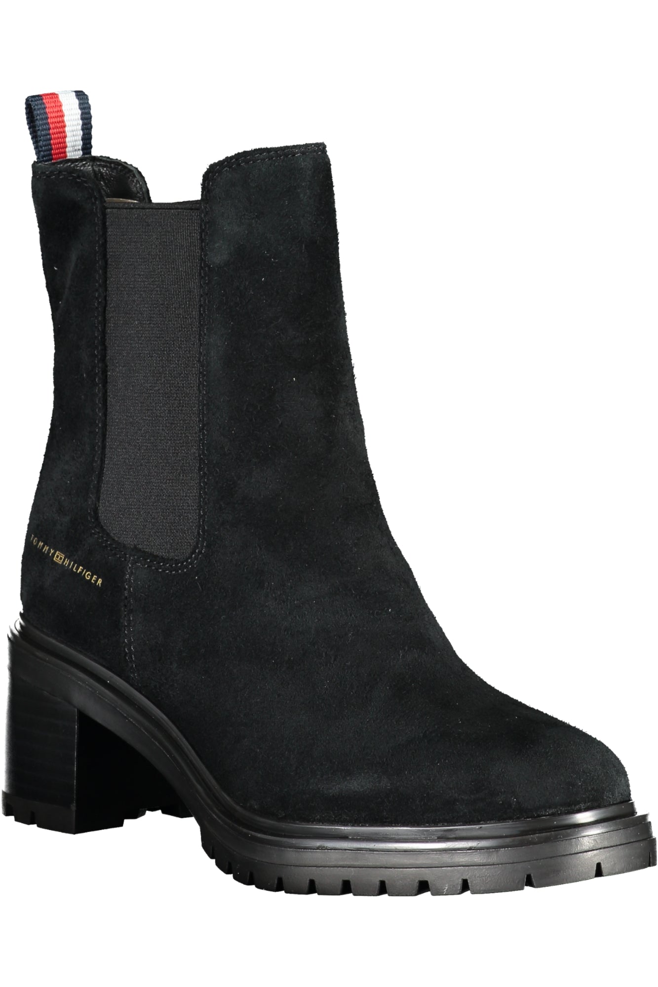 BOTTINES NOIRES TOMMY HILFIGER POUR FEMME