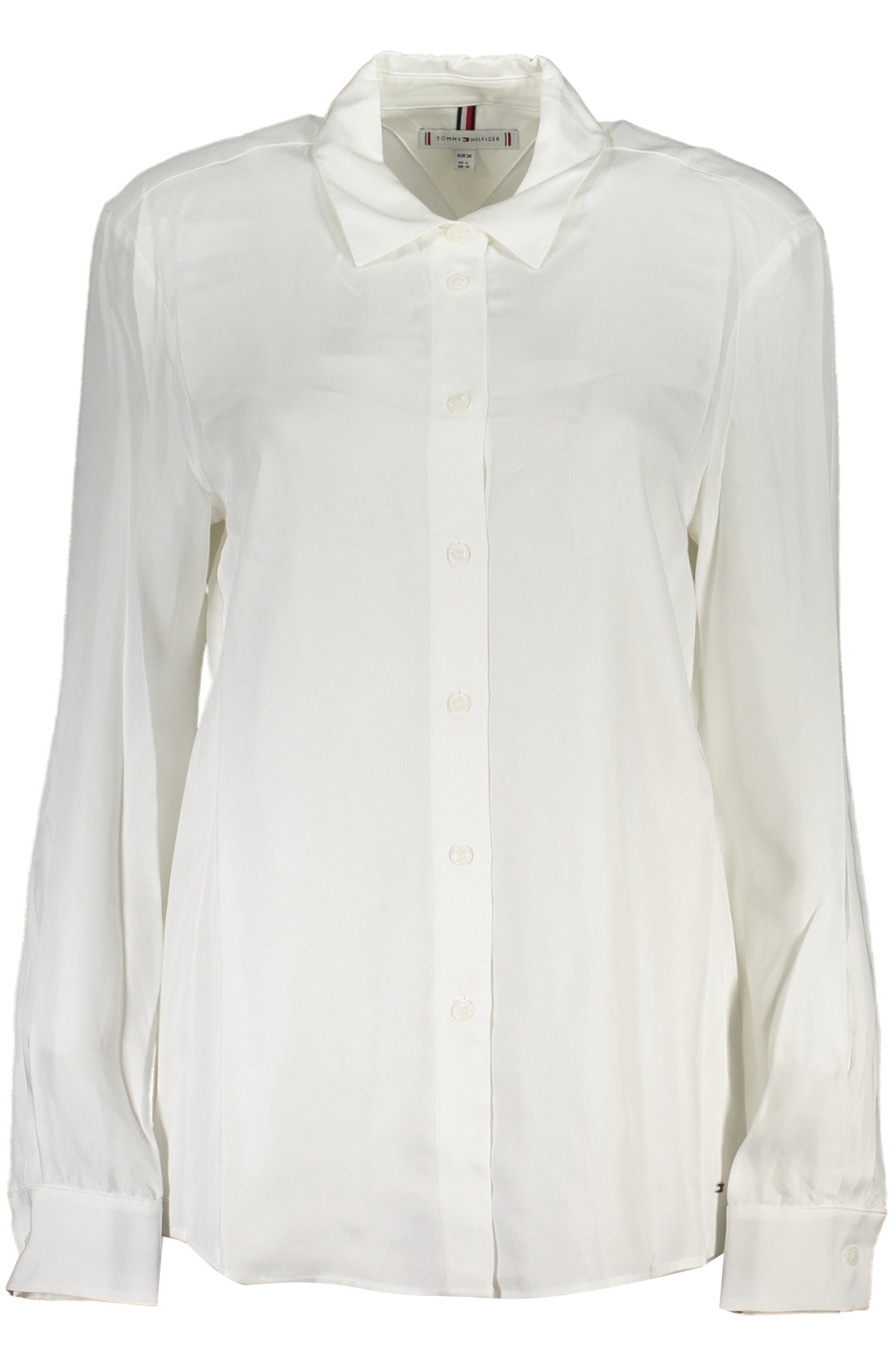 CHEMISE BLANCHE À MANCHES LONGUES TOMMY HILFIGER FEMME