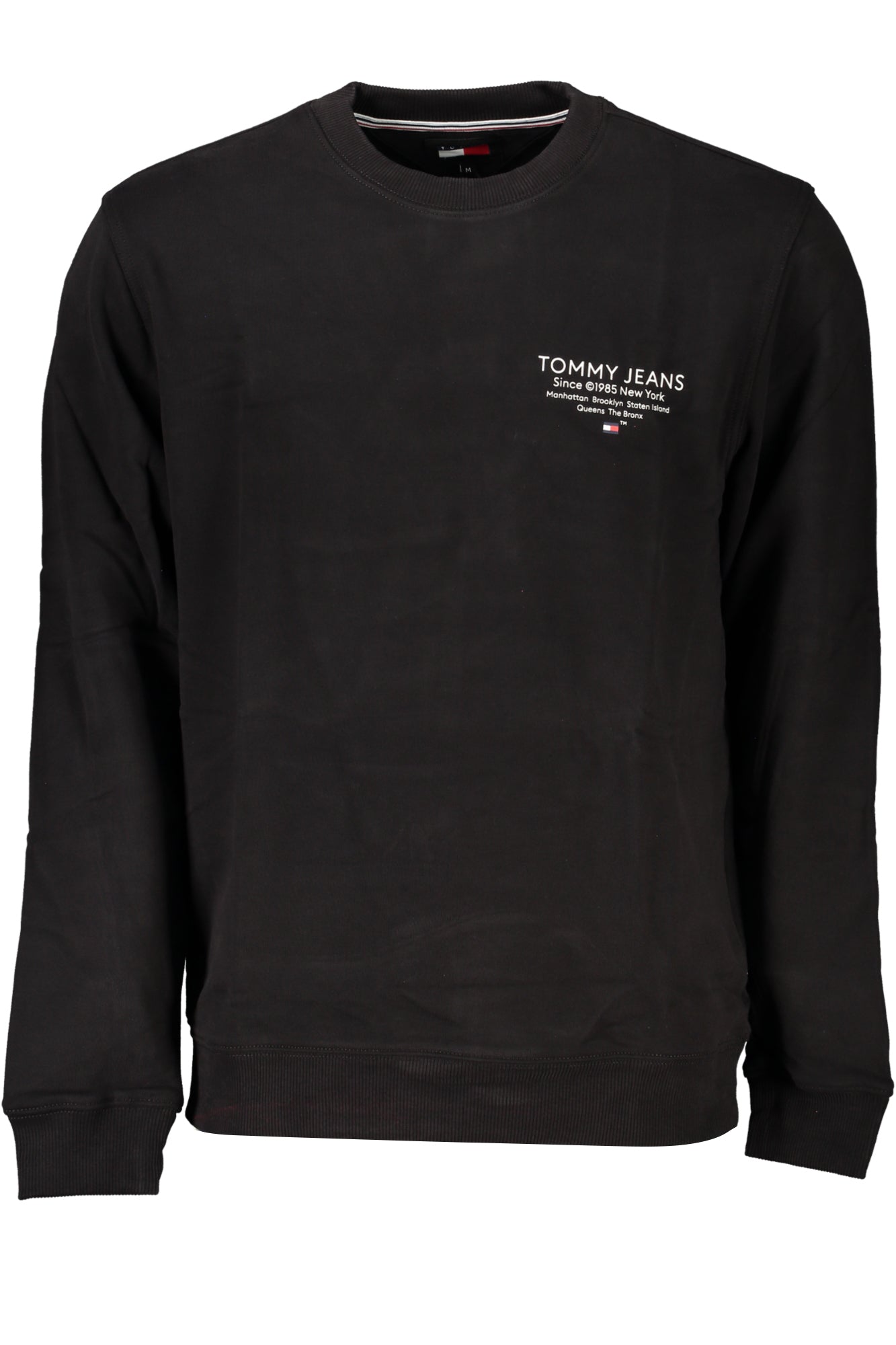 SWEAT-SHIRT HOMME NOIR SANS FERMETURE ÉCLAIR TOMMY HILFIGER