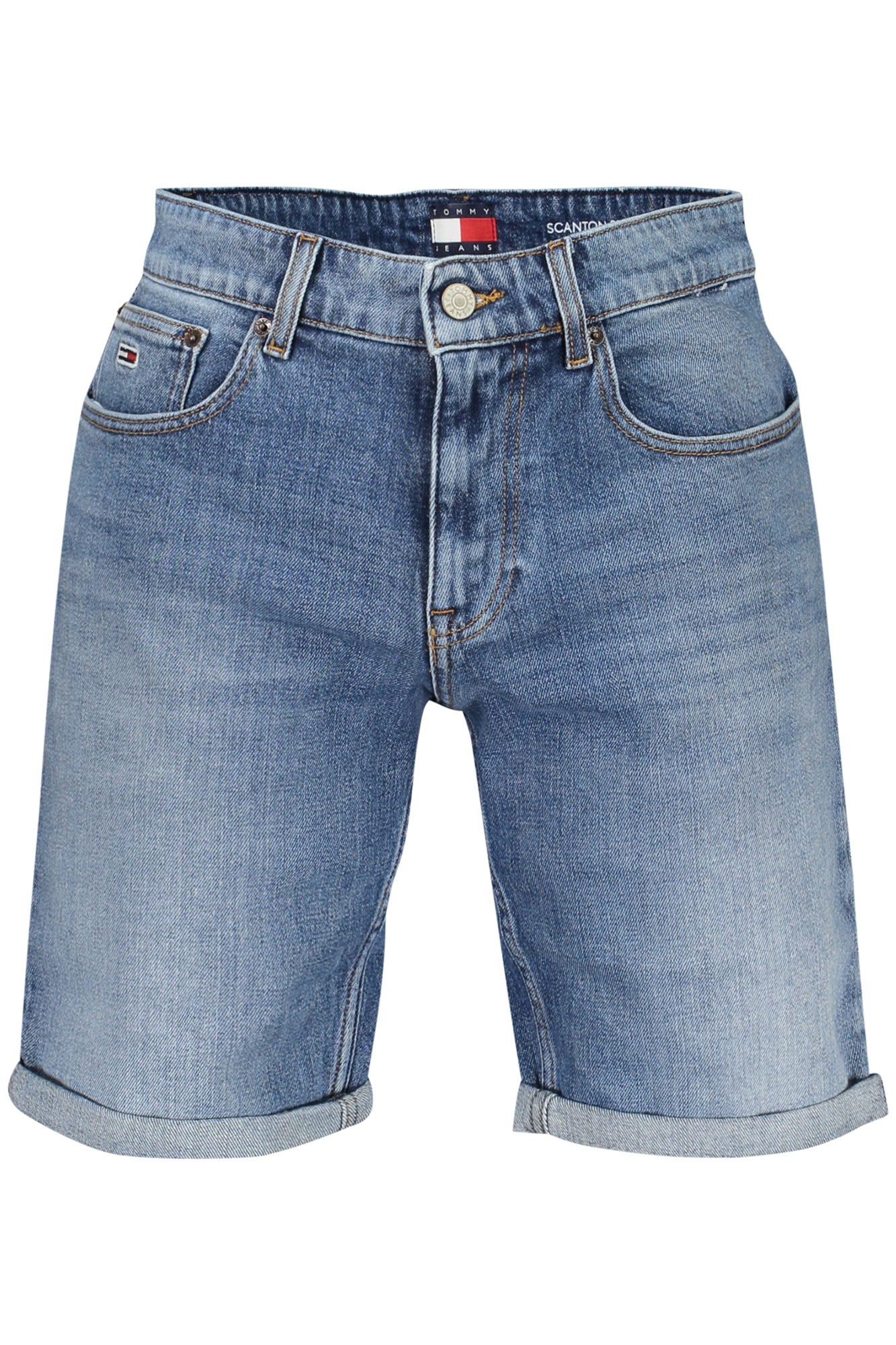 TOMMY HILFIGER JEANS SHORT HOMME BLEU