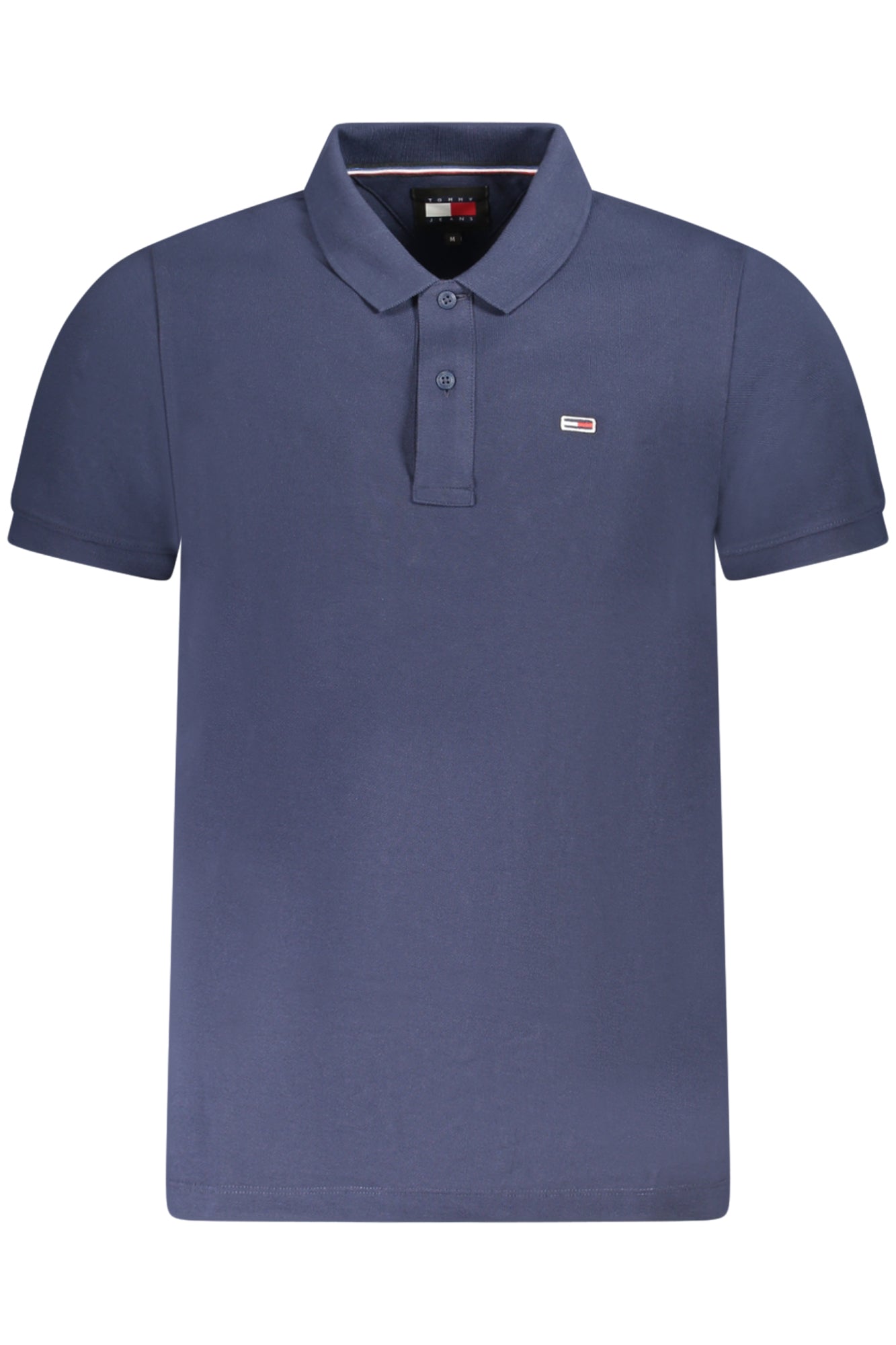 POLO HOMME TOMMY HILFIGER MANCHES COURTES, BLEU