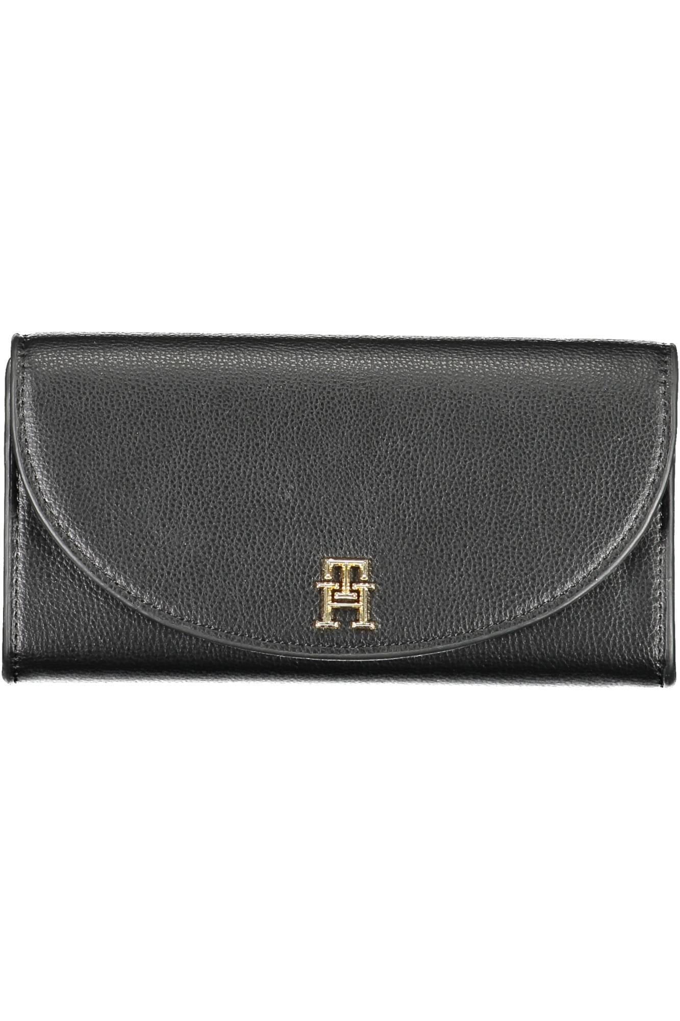 PORTEFEUILLE NOIR TOMMY HILFIGER FEMME