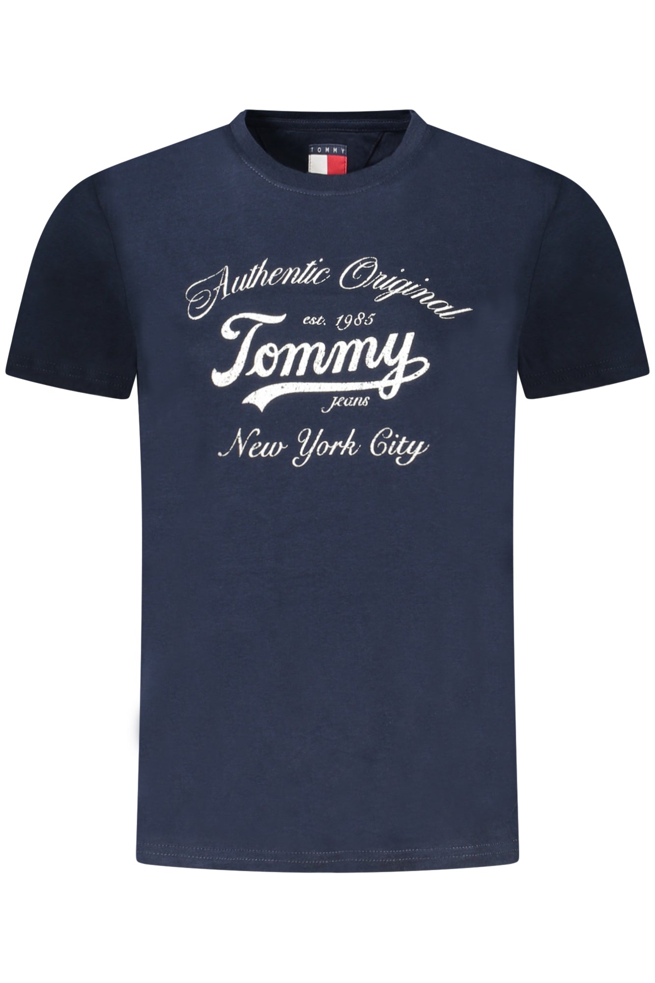 TOMMY HILFIGER T-SHIRT À MANCHES COURTES FEMME BLEU
