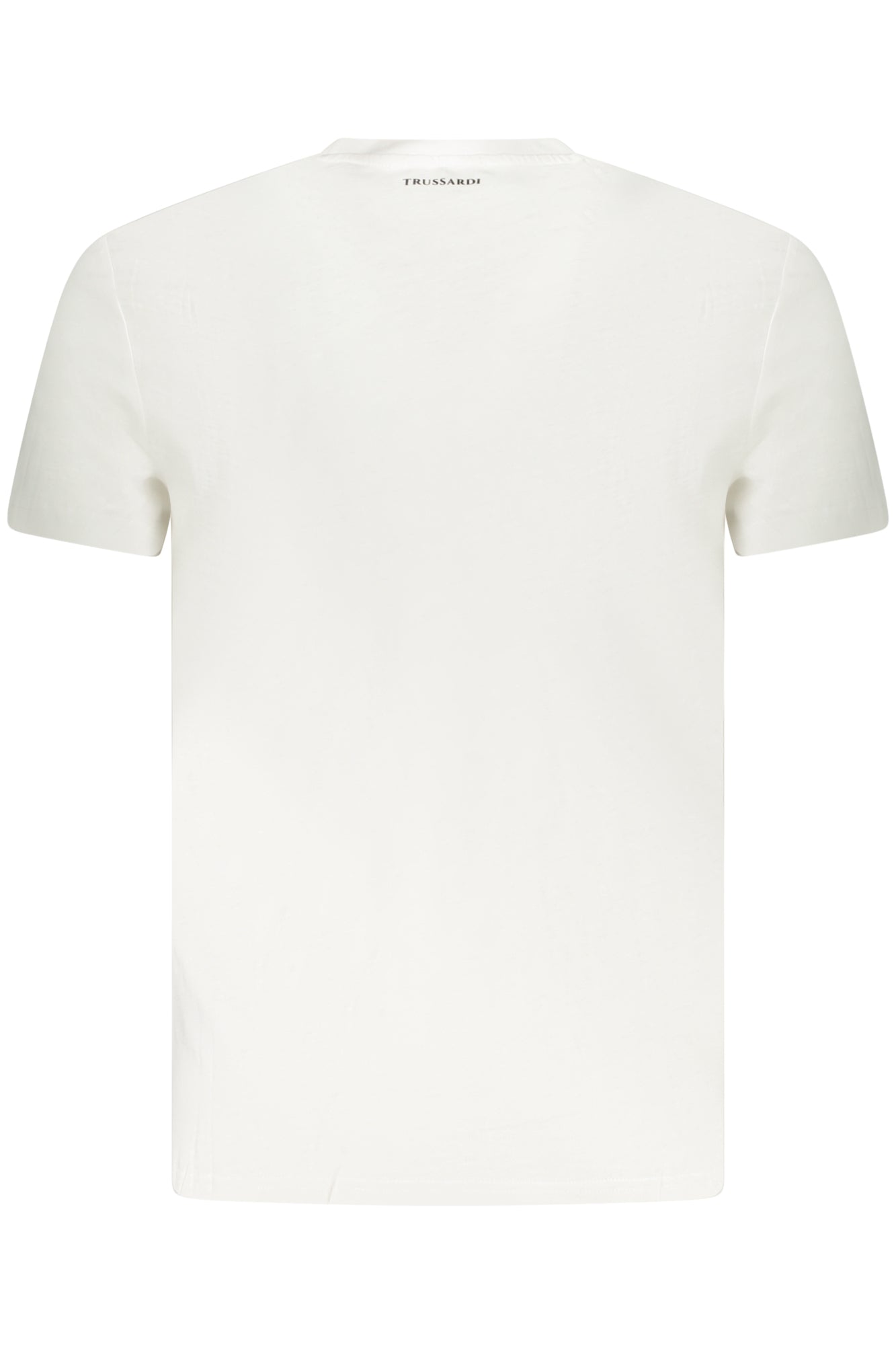 TRUSSARDI T-SHIRT HOMME MANCHES COURTES BLANC