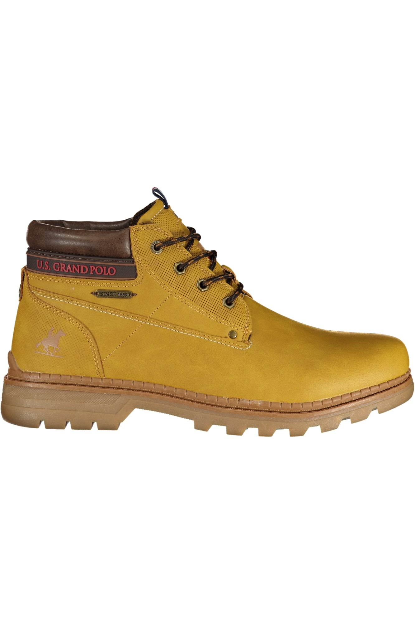 BOTTINE JAUNE HOMME US GRAND FOOTWEAR