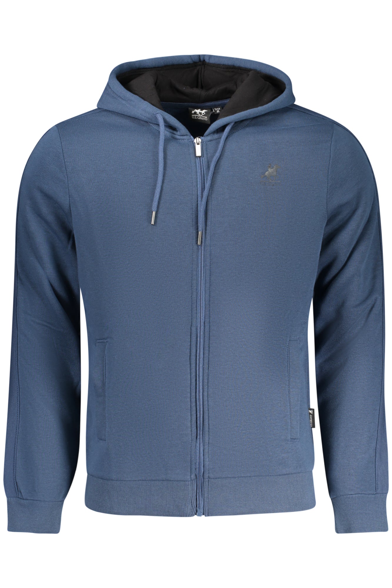 SWEAT-SHIRT HOMME US GRAND BLEU ZIPPÉ
