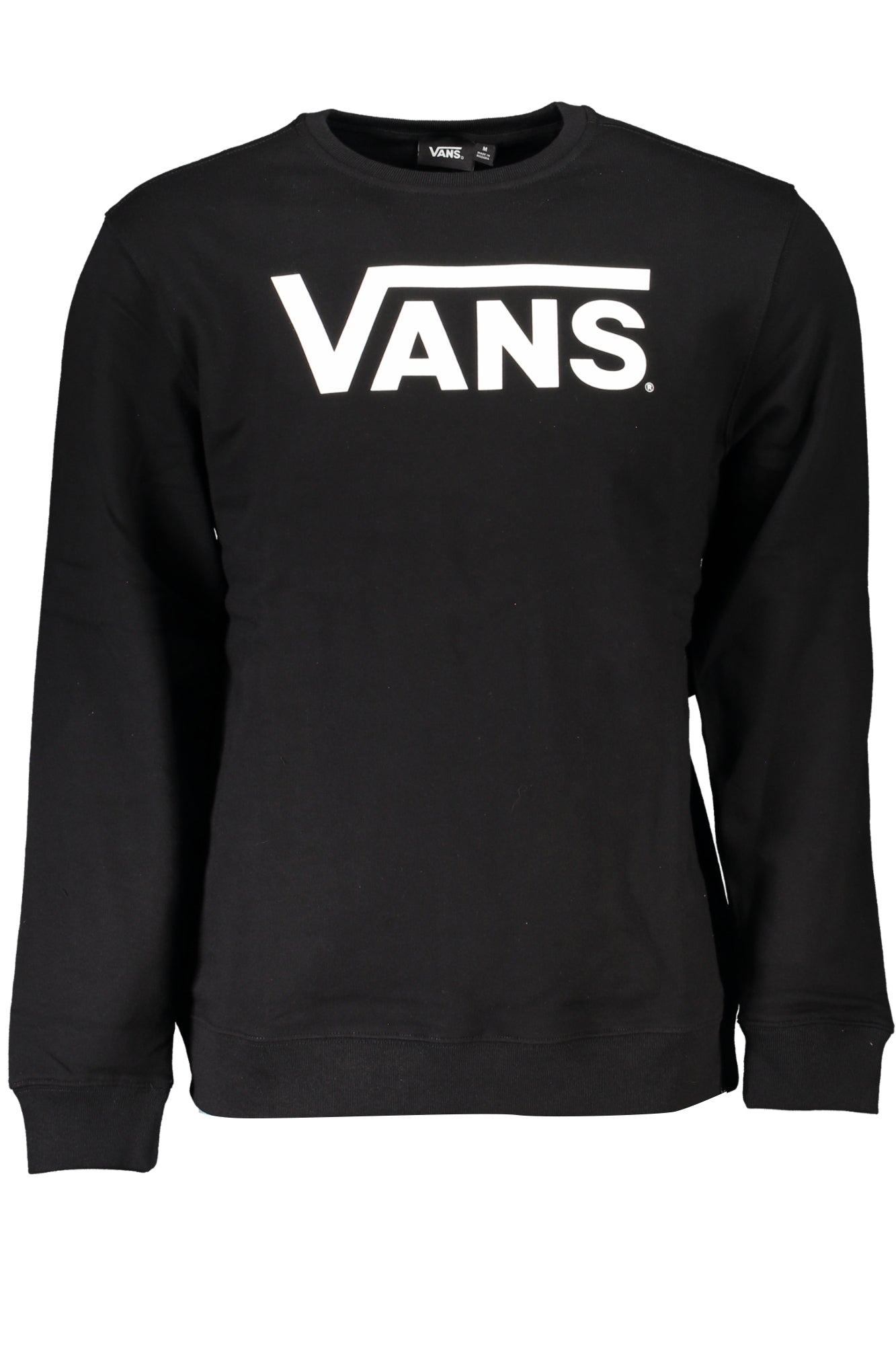 VANS SWEAT-SHIRT HOMME NOIR SANS FERMETURE ÉCLAIR