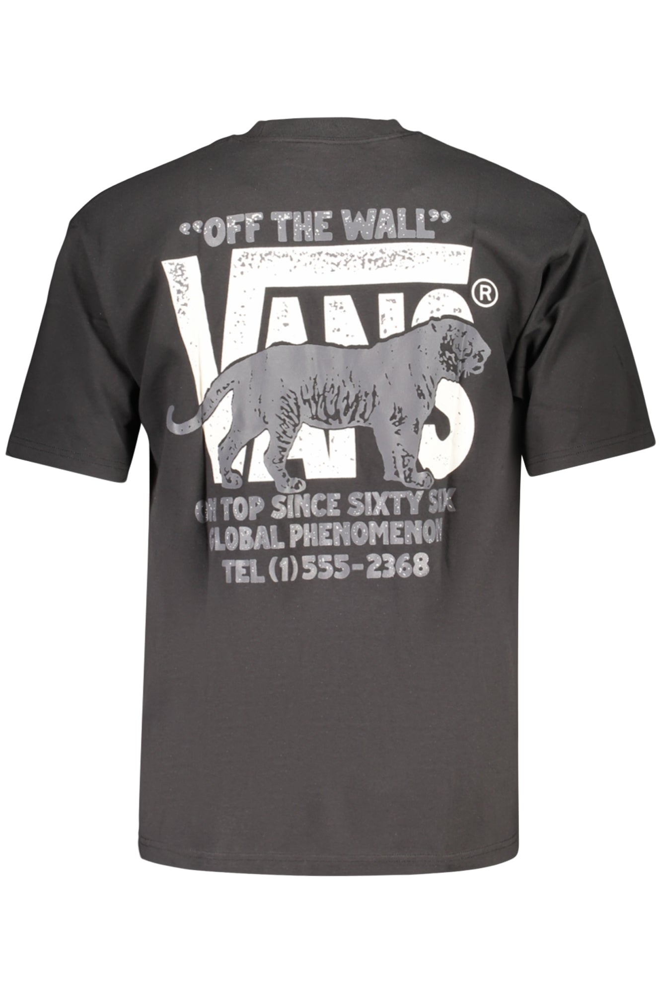 TEE-SHIRT À MANCHES COURTES HOMME VANS NOIR